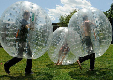 ของเล่น Inflatable กลางแจ้งของมนุษย์ Football Bubble Ball / เพื่อนสนิทบอล